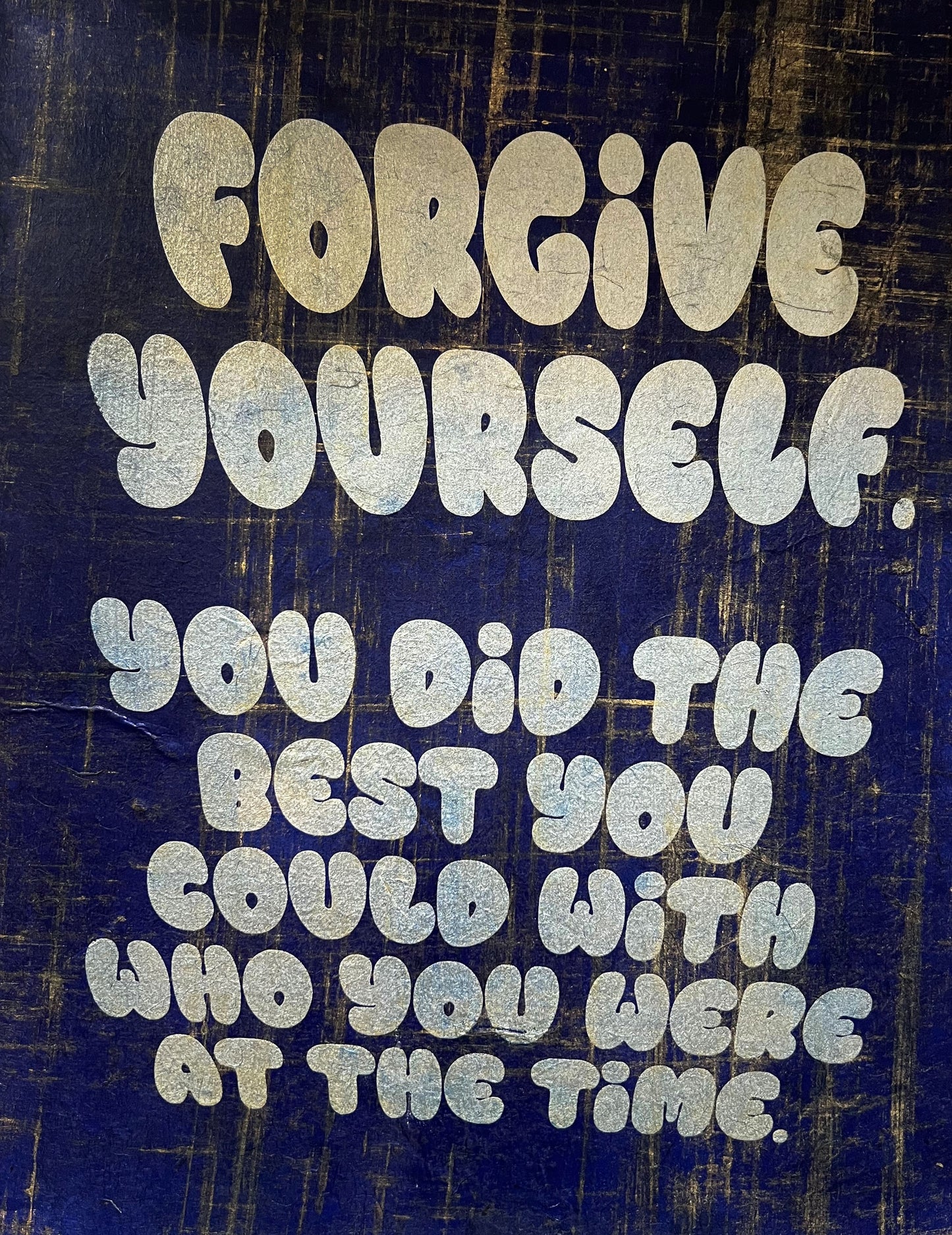 "Forgive yourself" Canvas's - 11 x 14